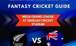 Australia Women vs. New Zealand Women Fantasy Cricket Guide for Mega Grand League at Sharjah Cricket Stadium